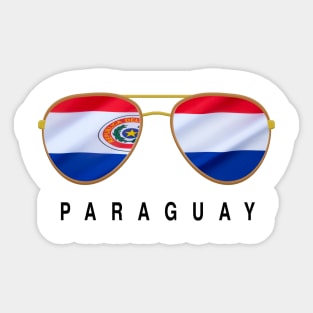 Paraguay Sunglasses Sticker